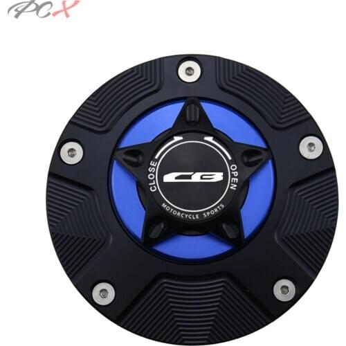 Gas Fuel Tank Cap for Honda CB125R CB150R CB250R CB300R CB500R CB650R 2019-2020 Motorcycle Quick Release Cover