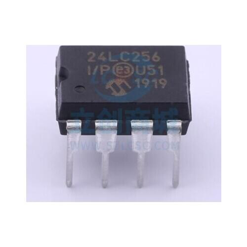 Xinyuan 5PCS/LOT 24LC256-I/P DIP-8 24LC256I/P DIP8 24LC256 EEPROM DIP 24LC256-I/P