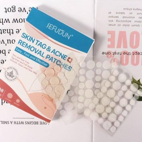 108 Patches Skin Tag Remover Patch Wart Removal Stickers Cover Conceals Tags Fast Easy Smooth