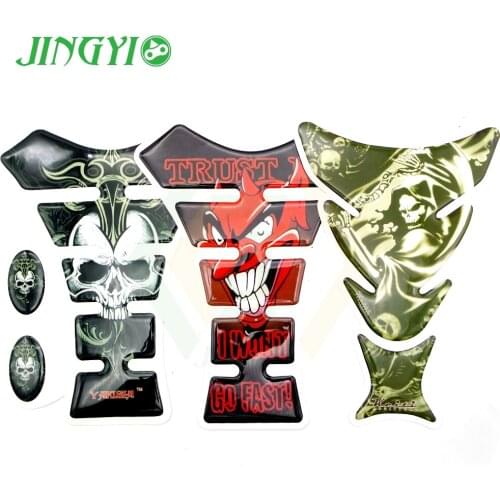 Motorcycle Decal Sticker For gsr 600 883 z1000 er6n ktm 1290 super adventure 3D Thick Fuel Cover Tank Pad Protect