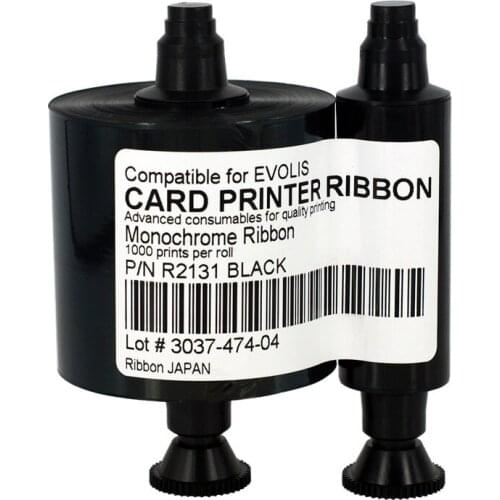 Compatible R2131 Black Color Ribon For Evolis Quantum 2 Card Printer 3000 Prints