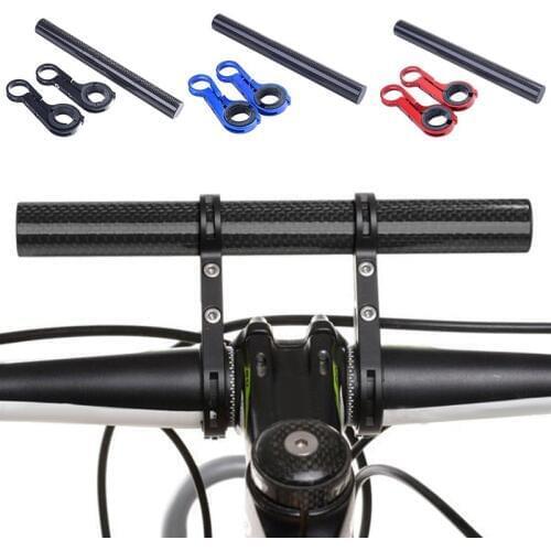 New 10/20cm Bicycle Handlebar Extender Mountain Bike MTB Handlebar Expander Speedometer Mount Headlight Flashlight Lamp Holder