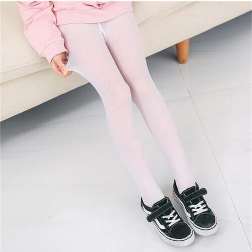 Ultra Thin Section Spring Summer Cotton Dance Pantyhose Children Anti-pilling Dance Socks Girls' Stockings Pantyhose Ballet Pant
