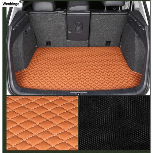 Wenbinge car trunk mat For for Renault All Models captur logan kadjar trafic scenic armrest megane custom cargo liner pad