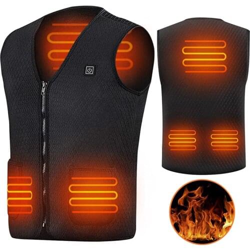 Heated Vest for Women Men Smart Electric Heating Vest Rechargeable Warming heated Jacket Warmer Jacket Battery Not Included