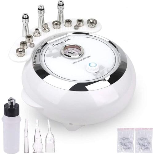 3 in 1 Diamond Microdermabrasion Machine Personal Home Use Beauty Salon Wrinkle Face Peeling Equipment