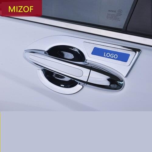 4PCS/SET Exterior Doors Handle Bowl Cover For Great Wall Haval M6 2018 19 CCA066