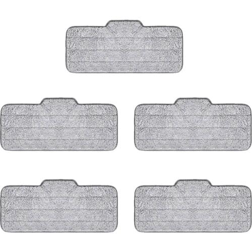 Replace Mop Cloth Rags for Deerma TB900 Water Spray Mop 360 Rotating Cleaning Cloth Head Mop Floor Cleaner 5Pcs