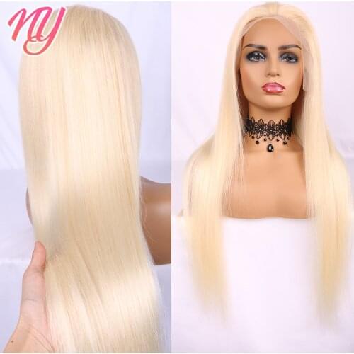613 Lace Frontal Wig Human Hair Brazilian Straight Human Hair Wigs For Women Honey Blonde 613 HD Lace Frontal Human Hair Wig