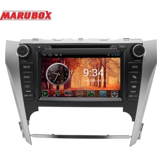 MARUBOX 8" 2 Din Car Radio for TOYOTA CAMRY I131I Car Mulitmedia Player Stereo with GPS Navigation, Bluetooth, DVD