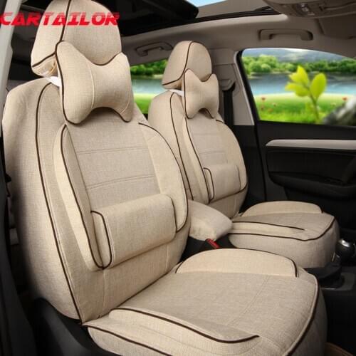 CARTAILOR Car Seats fit for Lexus gs350 gs300 gs450h gs430 series Car Seat Covers Linen Cover Seat Supports Auto Seat Protection