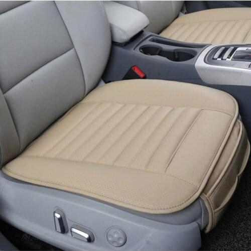 Car Seat Covers Cushion Universal PU Leather Seat Cover Cushion Automobile Cover Cushion Auto Interior Accessories Mat Protector
