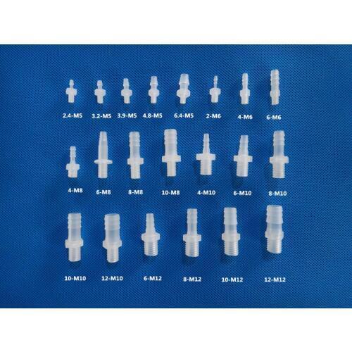 M threaded plastic pagoda joint external teeth pagoda direct external threaded pagoda butt hose joint