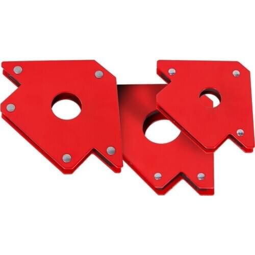 Ferrite Magnetic Welding Corner Holder Positioner Soldering Locator Welding Angles Magnetic Welding Magnet Tools 25/50/75 LBS