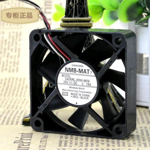 New genuine FOR NMB 6015 24V 0.15A 2406RL-05W-M59 Inverter Cooling Fan