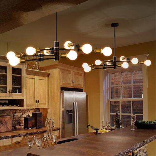 Contracted Creative romantic Pendant Lights cafe bar counter restaurant living room lamps Helical molecular geometry droplight