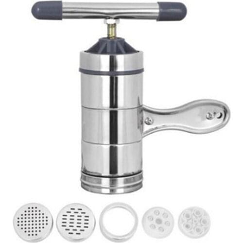 Manual Stainless Steel Pasta Maker Pasta Press Crank Cutter Fruit Juicer Cookware Making Spaghetti Kitchen Tool
