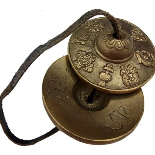 Feng Shui Tingsha Tibetan Meditation Cymbal Bell