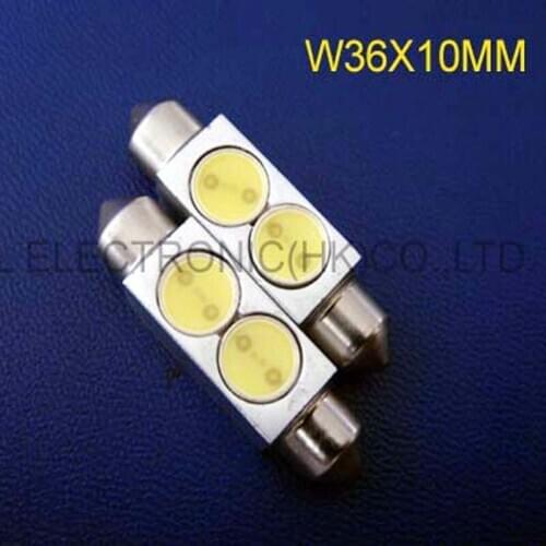 High quality12v 36mm 2w high power car led reading lights,12v car led dome lamp free shipping 10pcs/lot