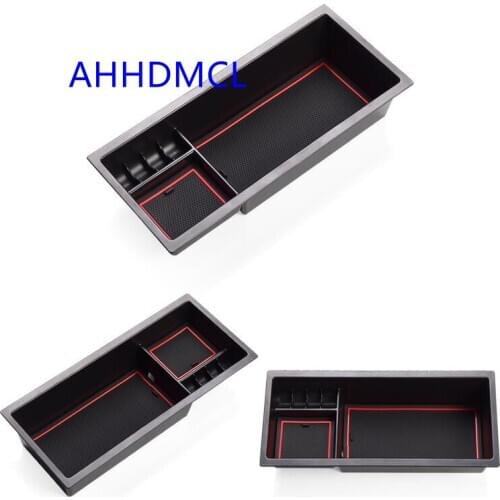 Car Armrest Box Storage Central Storage Box Compartment For Prius Series 30 Series 50