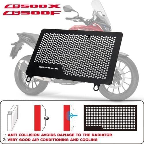 For HONDA CB500F CB500X CB 500 X F 2013-2019 14 15 16 17 18 Motorcycle Radiator Protective Cover Grill Guard Grille Protector