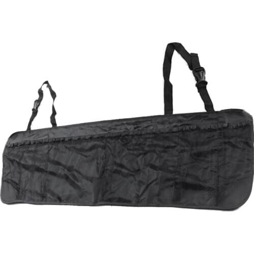 110x34cm Car Seat Back Bag Net Mesh Travel Outdoor Holder Hangging Bags Floding Storage Organizer Pockets Trunk Universal SUV