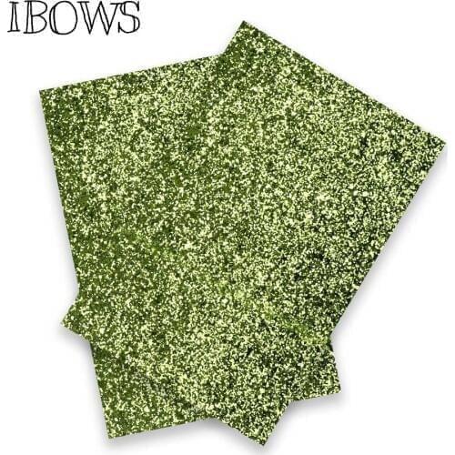 22CM*30CM Chunky Glitter Fabric Shiny Sequins Leather Patchwork DIY Bag Shoes Accessories Fabric Handmade Phone Case Material