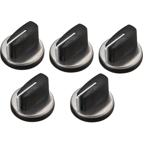 Black plastic and metal embedded gas stove of knob ignition switch 5
