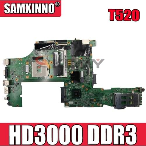 FRU 04W2020 for lenovo thinkpad T520 laptop motherboard QM67 HD3000 DDR3