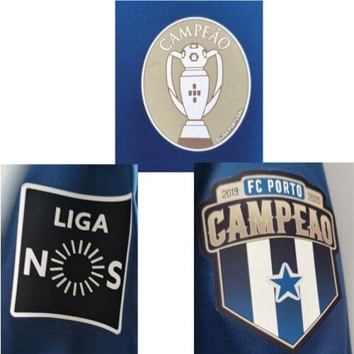 2021 Porto Campeao Path and Liga Nos Badge Heat Transfer Soccer Badge