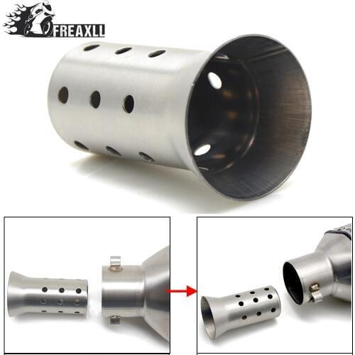 DB Killer Silencer Noise Sound Eliminator 51mm Exhaust Pipe Muffler For bmw s1000rr shadow 600 msx 125 yamaha fz8 aprilia rsv4
