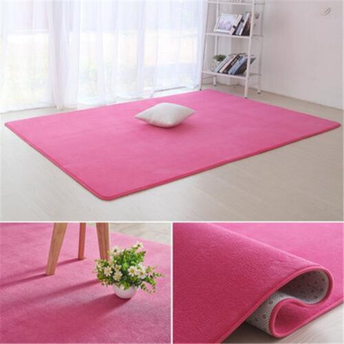 Coral velvet thickening carpet modern minimalist bedroom living room mat coffee table sofa mat full bedside rectangular blanket