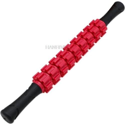 Ponit Massage Roller Stick Leg Back Relax Foam Roller Muscle Therapy Relieve Physio
