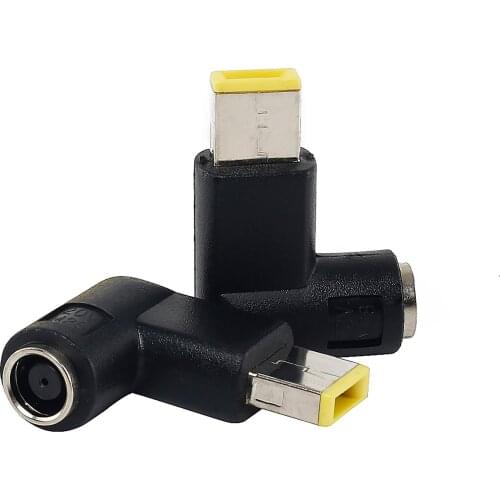 New 7.9 MM Carbon PC Laptop Converter Connector DC Charger Power Supply Round Mouth Adapter For Lenovo ThinkPad Square