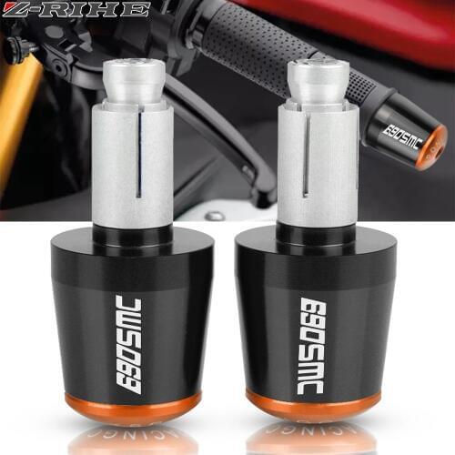 Motorcycles Handlebar Counterweight Plug Slider Handle Bar Ends Grips Fits For 690 SMC 690SMC 2008-2012 2011 2010 2009
