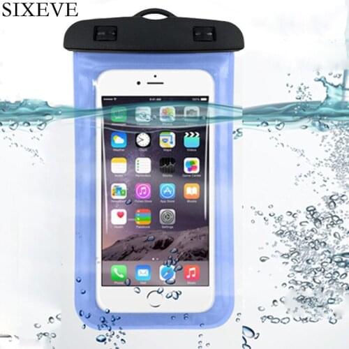 Universal Waterproof Phone seal diving protect Case Strap For Samsung S8 S9 S7 S6 Edge Note8 For iPhone 8 7 6 S 6S Plus X Cover