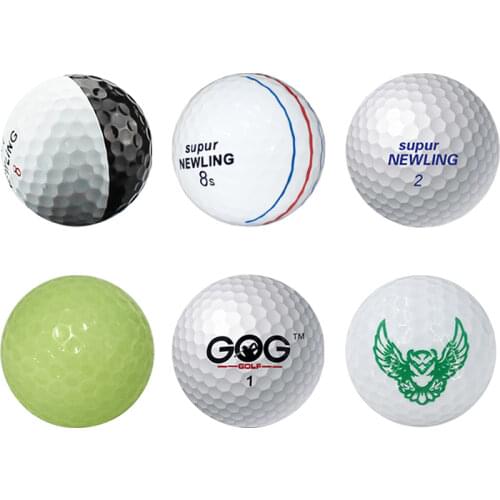 1 Pcs Golf Ball Brand GOG and Supur Newling Golf Balls Supur Long Distance Support Custom Logo
