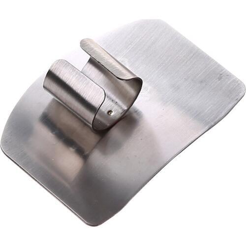 100pcs Finger Guard Protect Finger Hand Not To Hurt Cut Stainless Steel Hand Protector Knife Cutting Finger Protection Tools