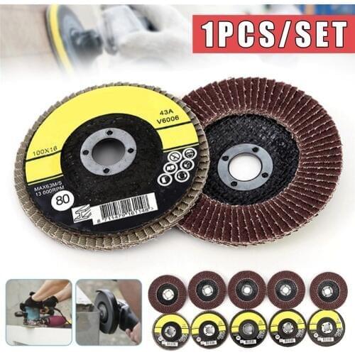 1PC 100mm Sanding Flap Disc Grinding Wheel Grit Discs Emery Cloth Angle Grinder Abrasive Tool