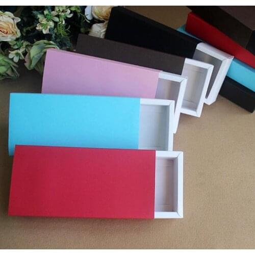 22.9*11*4.5cm Kraft gift Box Flower Gift Paper Packaging Box Packing for Socks/Scarf/ Underwear Paper Carton paper box SN806