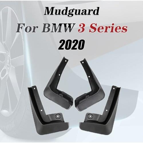 Car Mud Flaps For BMW 3 Series G20 Sedan Saloon 2020 4Pcs Molded Mudflaps Splash Guards Mudguards Fender Accessories