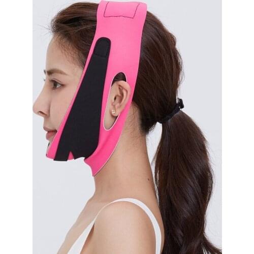 Facial Slimming Bandage face-lift Chin Cheek Slim Lift Up Band V Face Shaping Double Chin Face Thining Band Massage