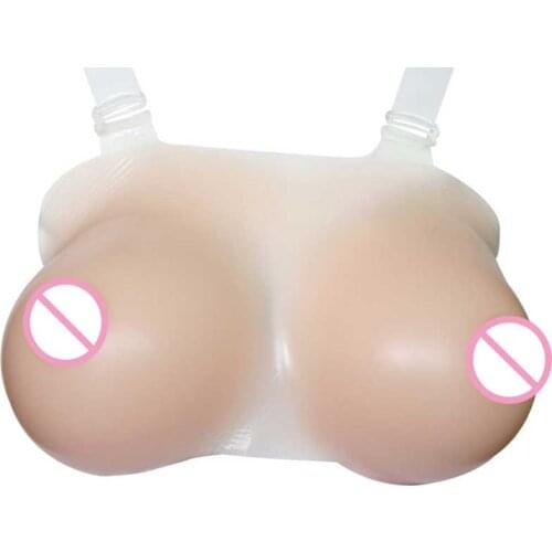 B C D E F Cup Realistic Silicone Fake Boobs Tits Strap Breast Forms Meme False Breasts for shemale drag queen Crossdresser