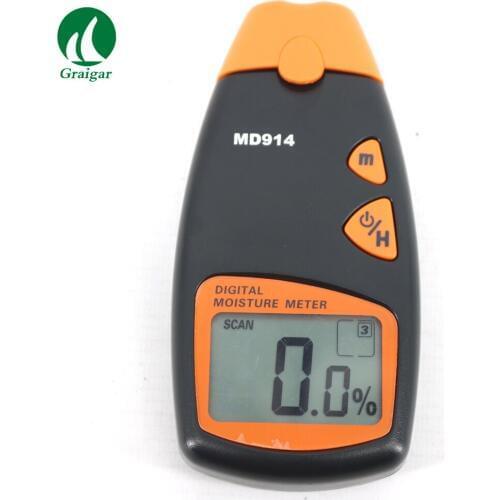 WOOD Digital LCD Moisture meter digital Timber Damp Detector MD914
