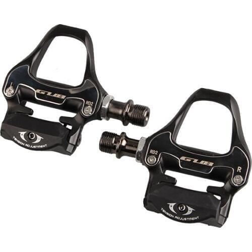 GUB RD2 Bike Pedal Sel-Locking Aluminum Alloy Body Cr-mo Axis For Road Bicycle Riding Accessories