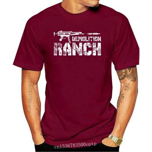New 100% cotton O-neck printed T-shirt Demolition Ranch T-Shirt for men