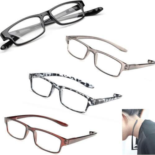 Ultralight Halter Reading Glasses Halterneck Stretch Women Eyewear Readers Men HD Presbyopic Magnification Strength +1.0 to 4.0
