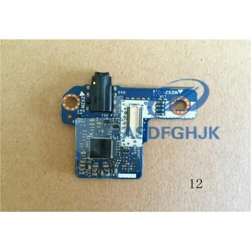 Original FOR DELL 13 2-IN-1 7351 headset AUDIO Port BOARD ZAU70 LS-B331P test good free shipping B331P 100% test ok