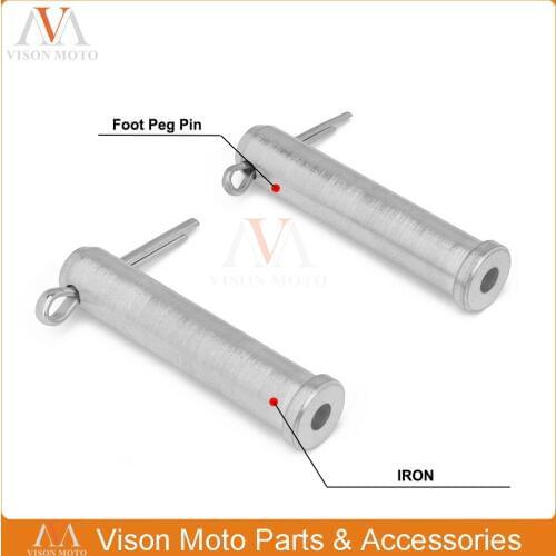 Motorcycle Foot Peg Rest Pedal Footpeg Pin For Husqvarna TE TC TX TXC FC FE FX FS 125-510 TE250 04-18 701 Enduro Supermoto 16-18