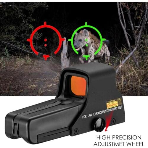 20mm Rail Riflescope Hunting Optics Holographic Red Dot Sight Anti-vibration Reticle Tactical Scope Collimator Sight